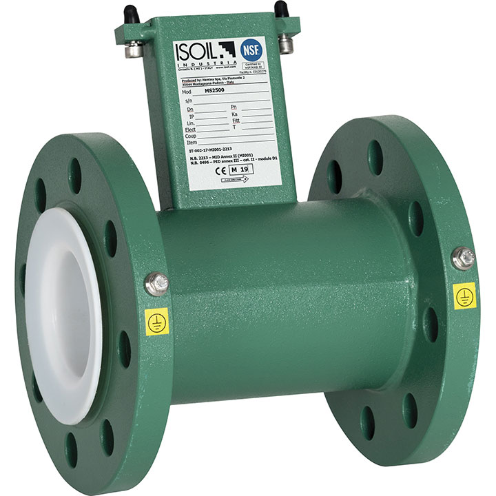 sensore flangiato per misuratore di portata ms2500